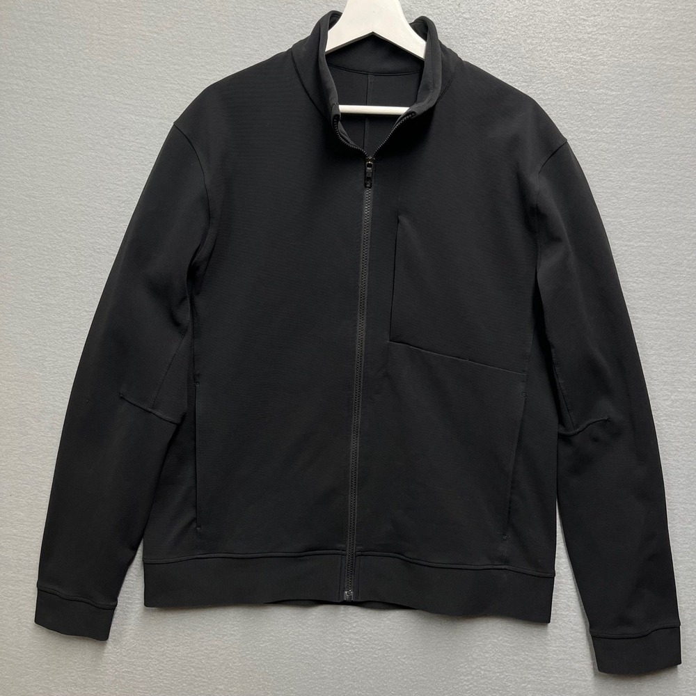 Lululemon Expeditionist Mens Full Zip Jacket Size XL Black Water-Repellent